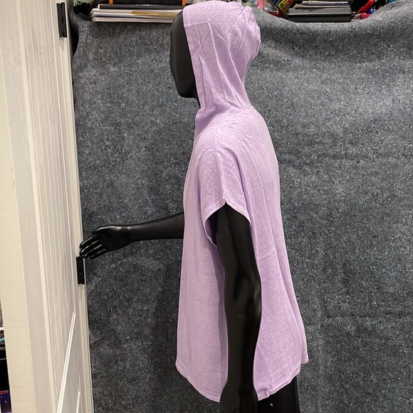 NEW J Jill WOMENS LARGE Purple "Lily" Sleeveless V-Neck Muscle Tee Shirt Top - Picture 3 of 16